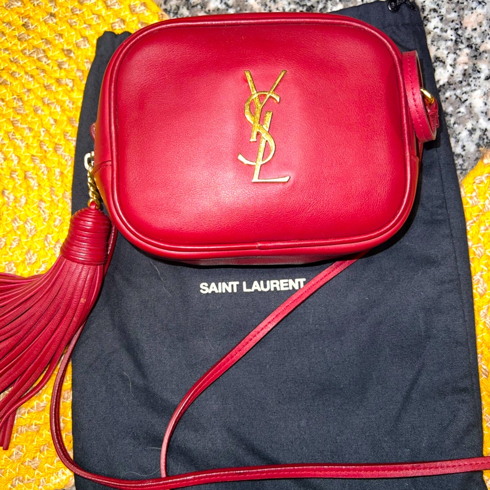 YSL blogger bag